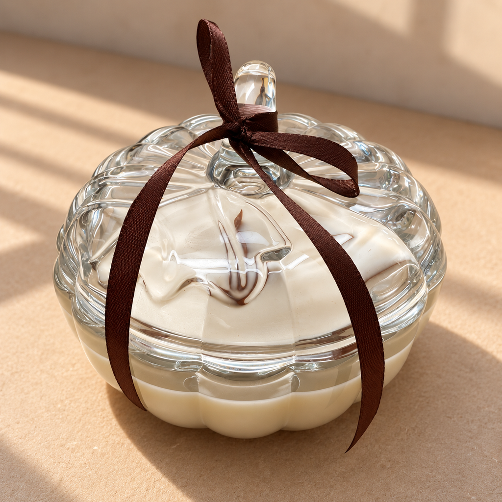 Citrouille en verre
