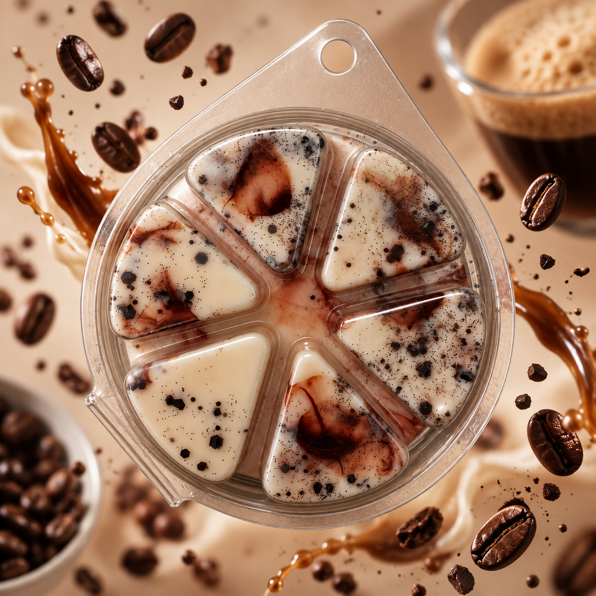 Sundae de Café - Cera perfumada